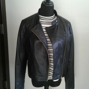 Michael Kors Black Leather Jacket